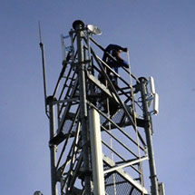 Chantiers electriox en images : Pylone telecom
